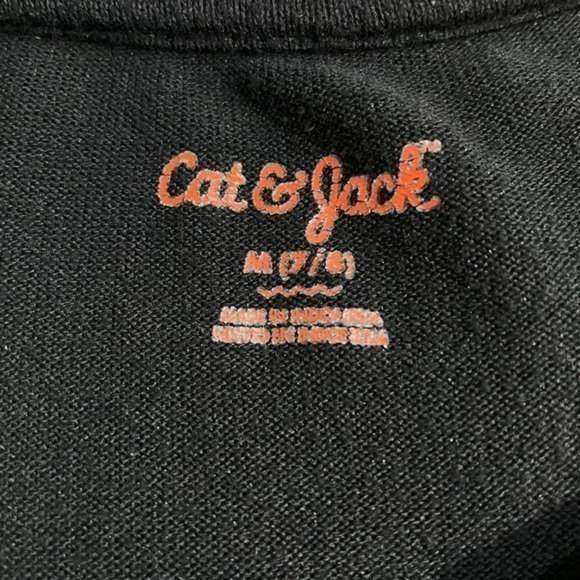 CAT & JACK Black Unicorn Sweater Medium - Picture 4 of 5